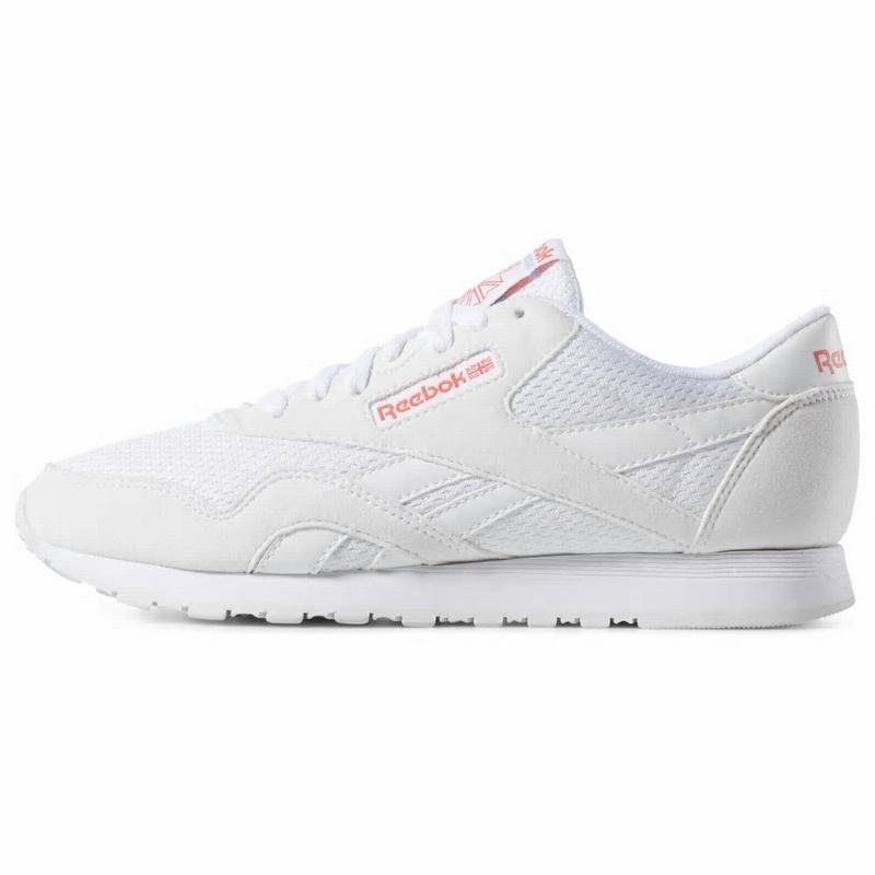 Reebok Classic Nylon Txt Tenisky Damske - Biele/Modre/Červené UA5364PR